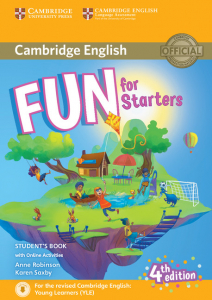 Fun for Starters Student's Book with Online Activities with Audio